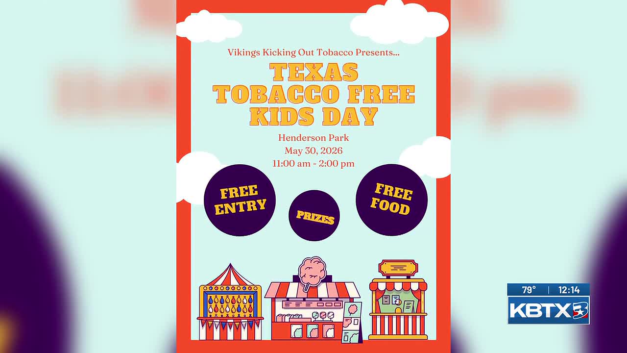 texas state approved tobacco awareness course Bryan High School students host tobacco awareness carnival