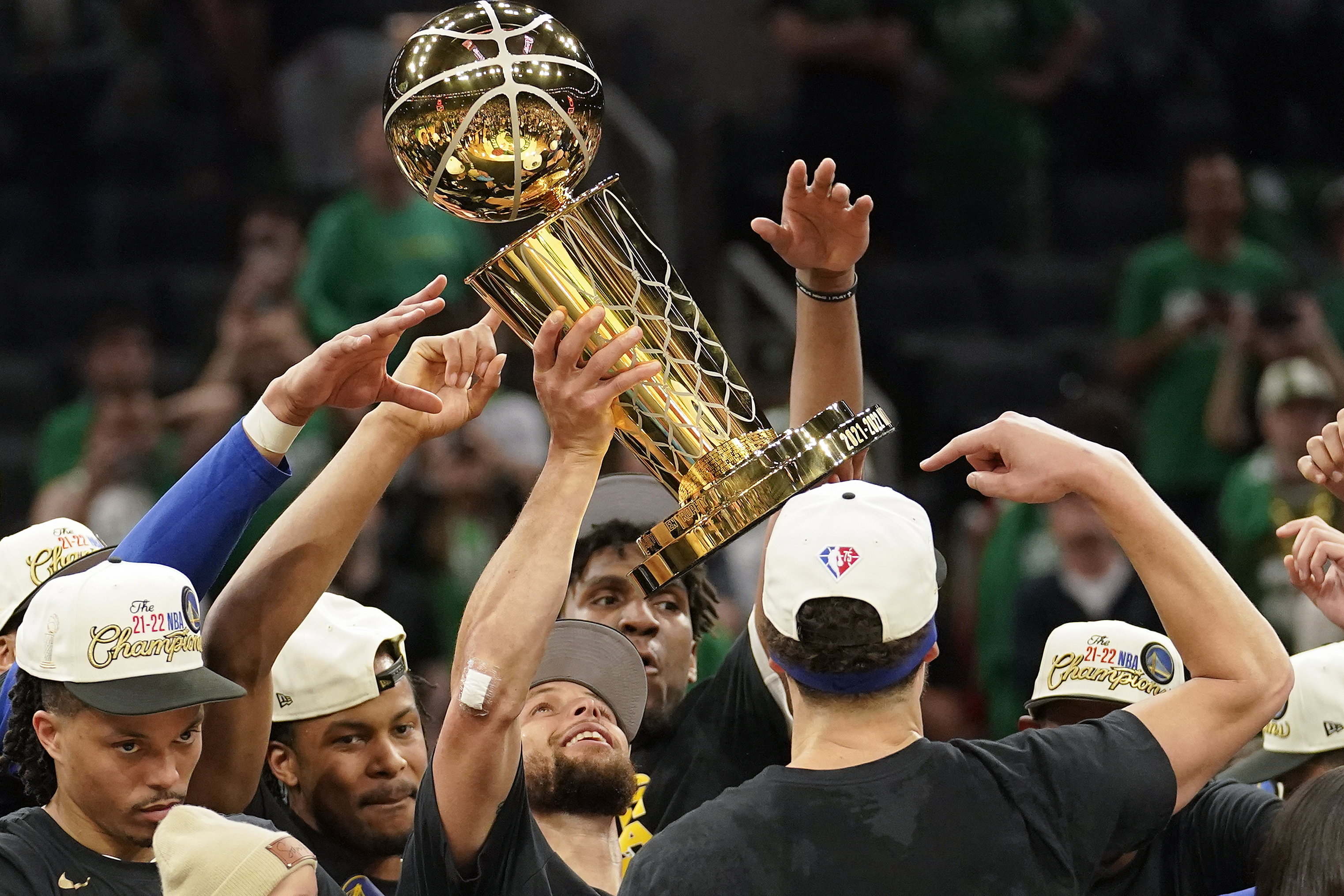 Warriors beat Celtics 103-90 to win 4th NBA title in 8 years