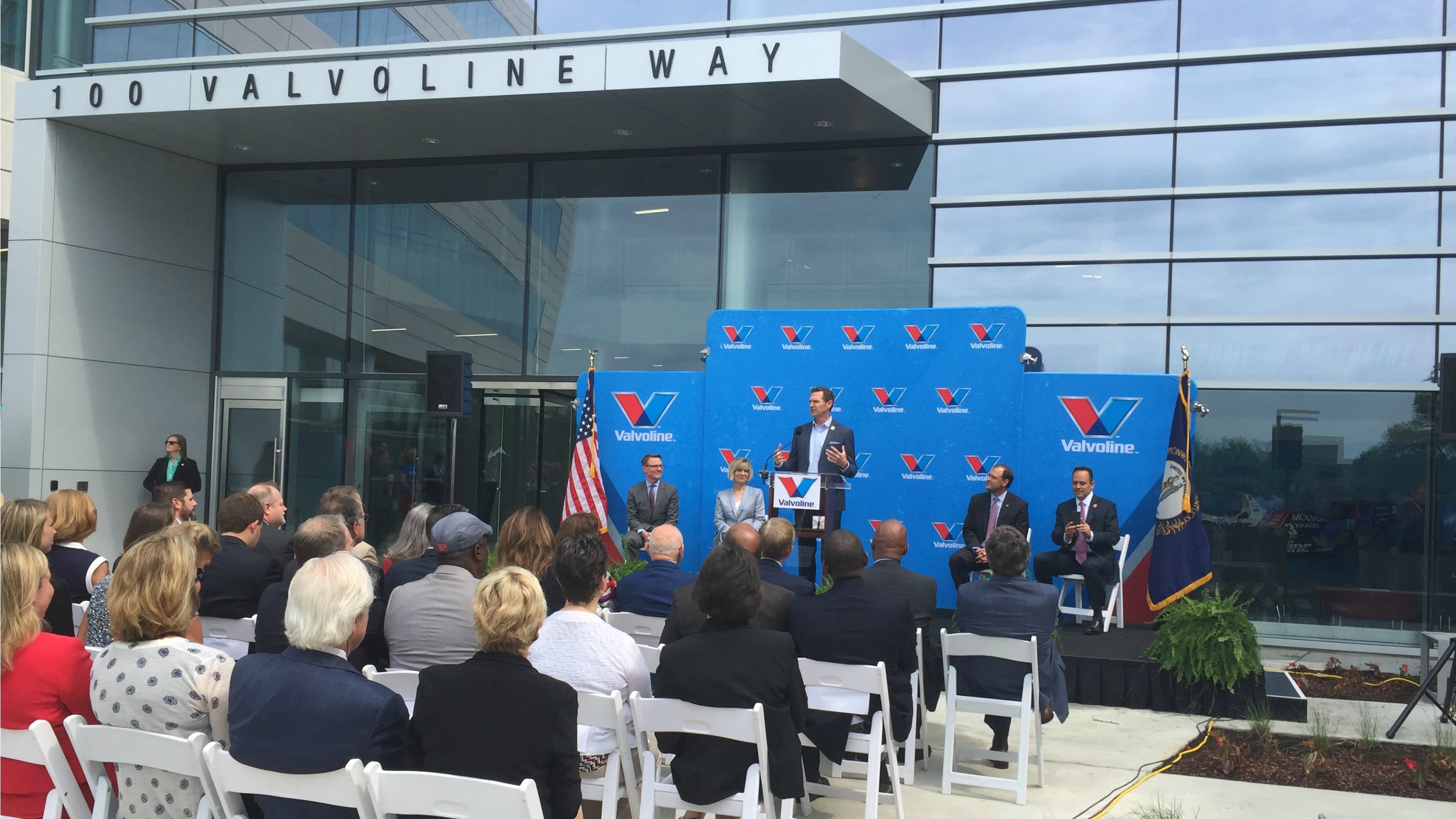 Dedication held for new Valvoline headquarters in Lexington