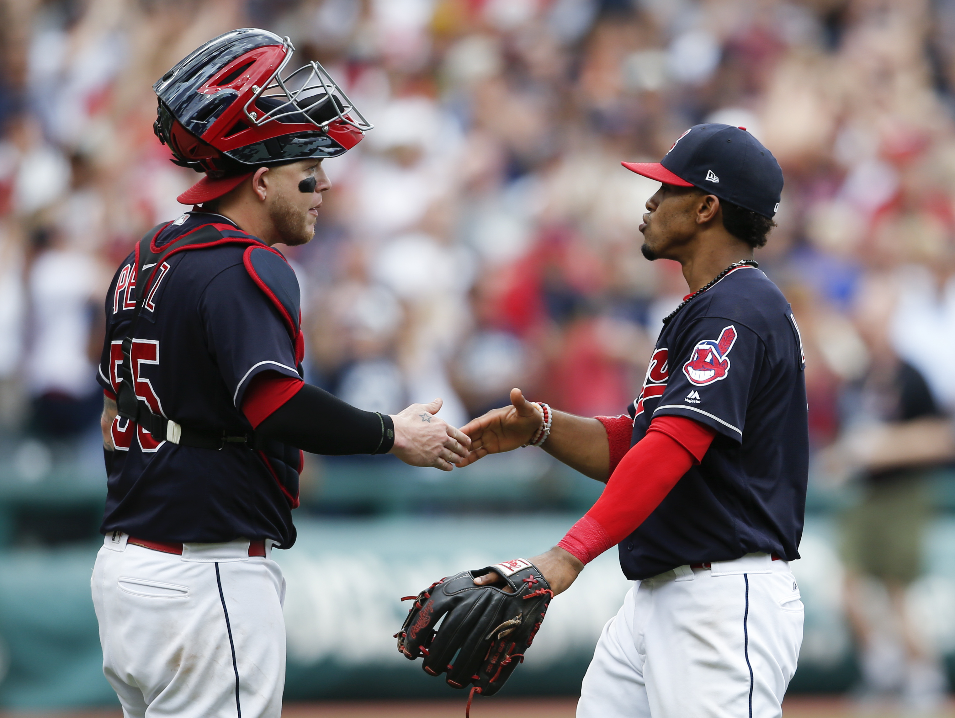 Francisco Lindor, Roberto Perez excited to represent Puerto Rico