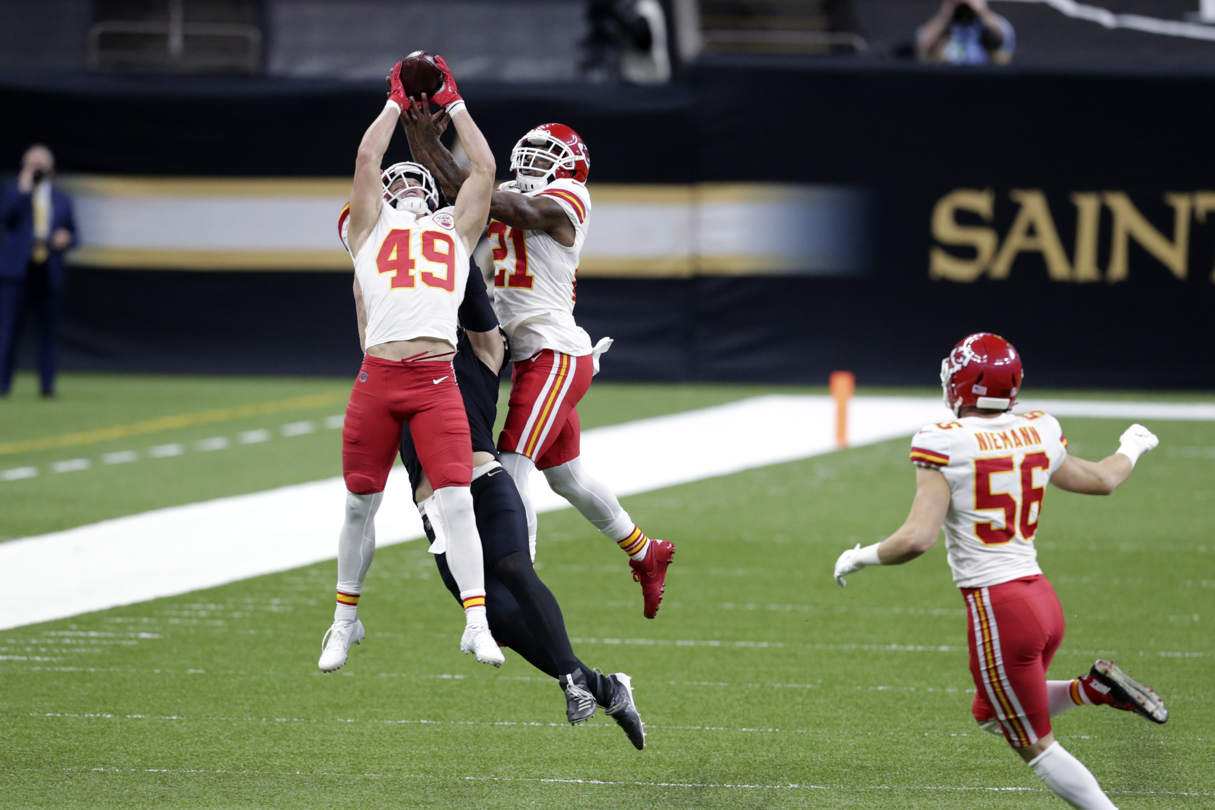 Chiefs beat Saints 32-29, KC has won nine-straight games