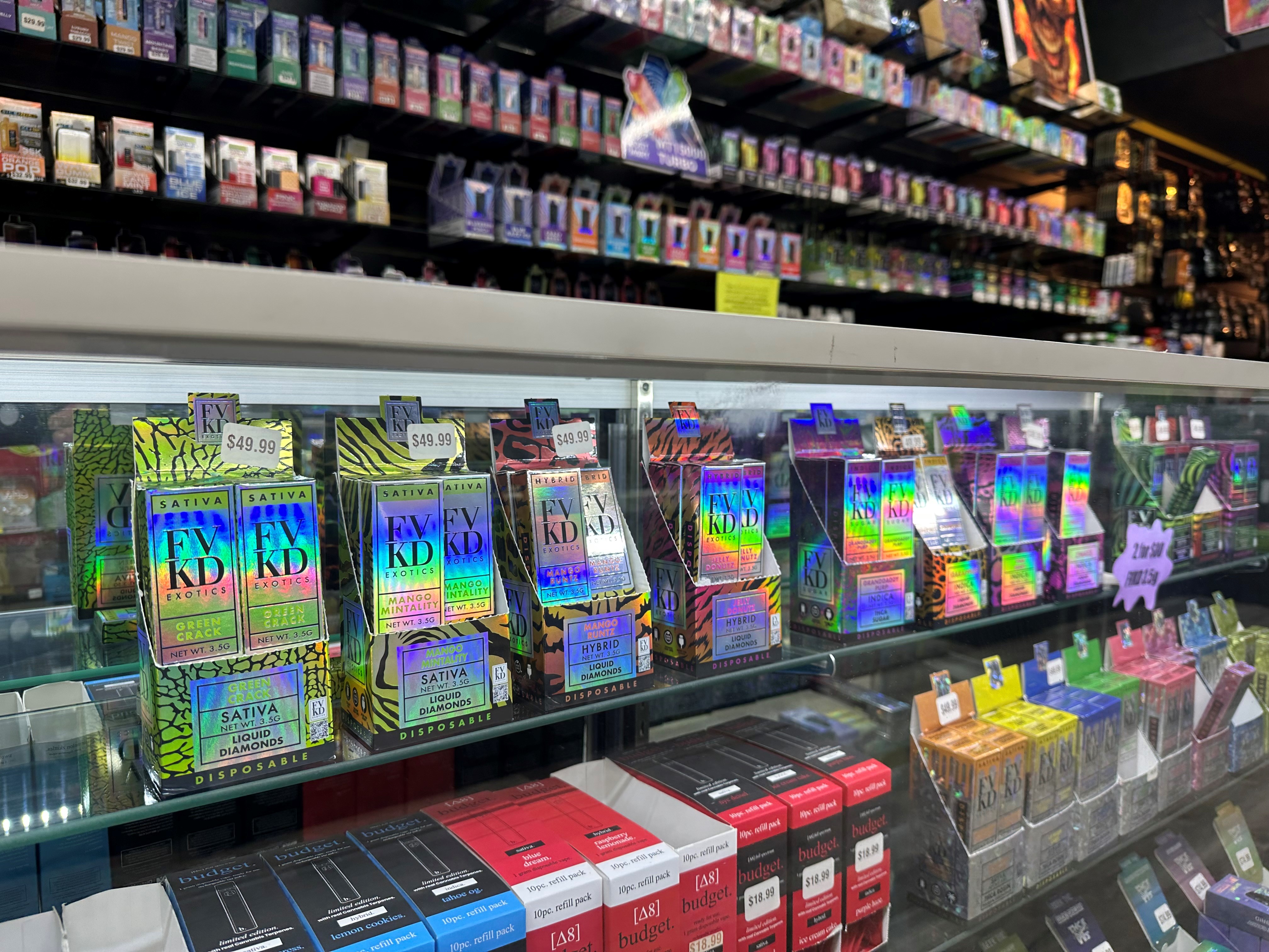 Smoke Shop employees react to Attorney General's cease and desist crackdown  on THC-containing products