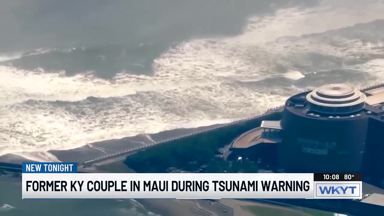 Ky. couple reveals what it's like to live through tsunami alert