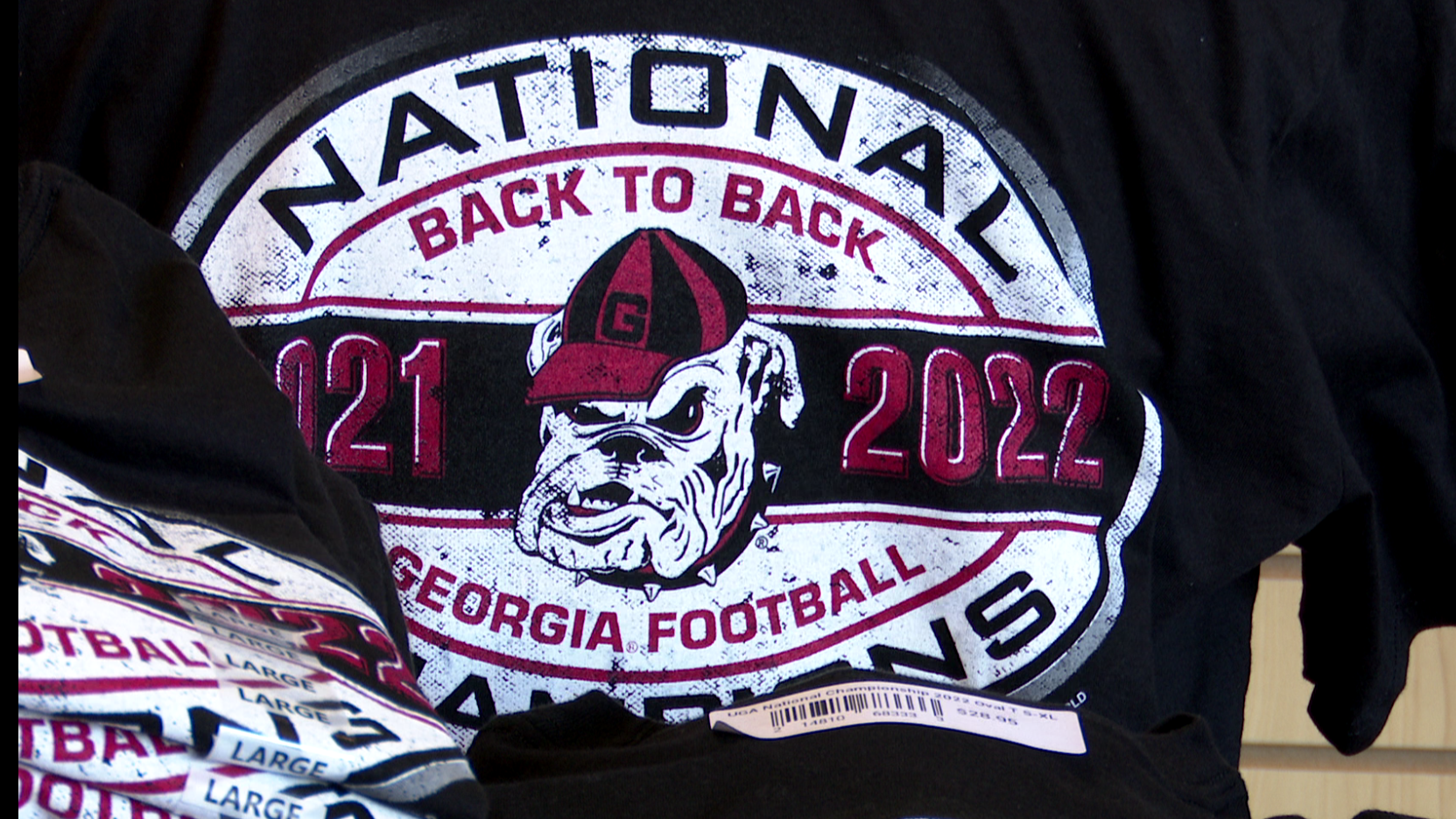 Where to buy Georgia football National Champions shirts, hats, more gear