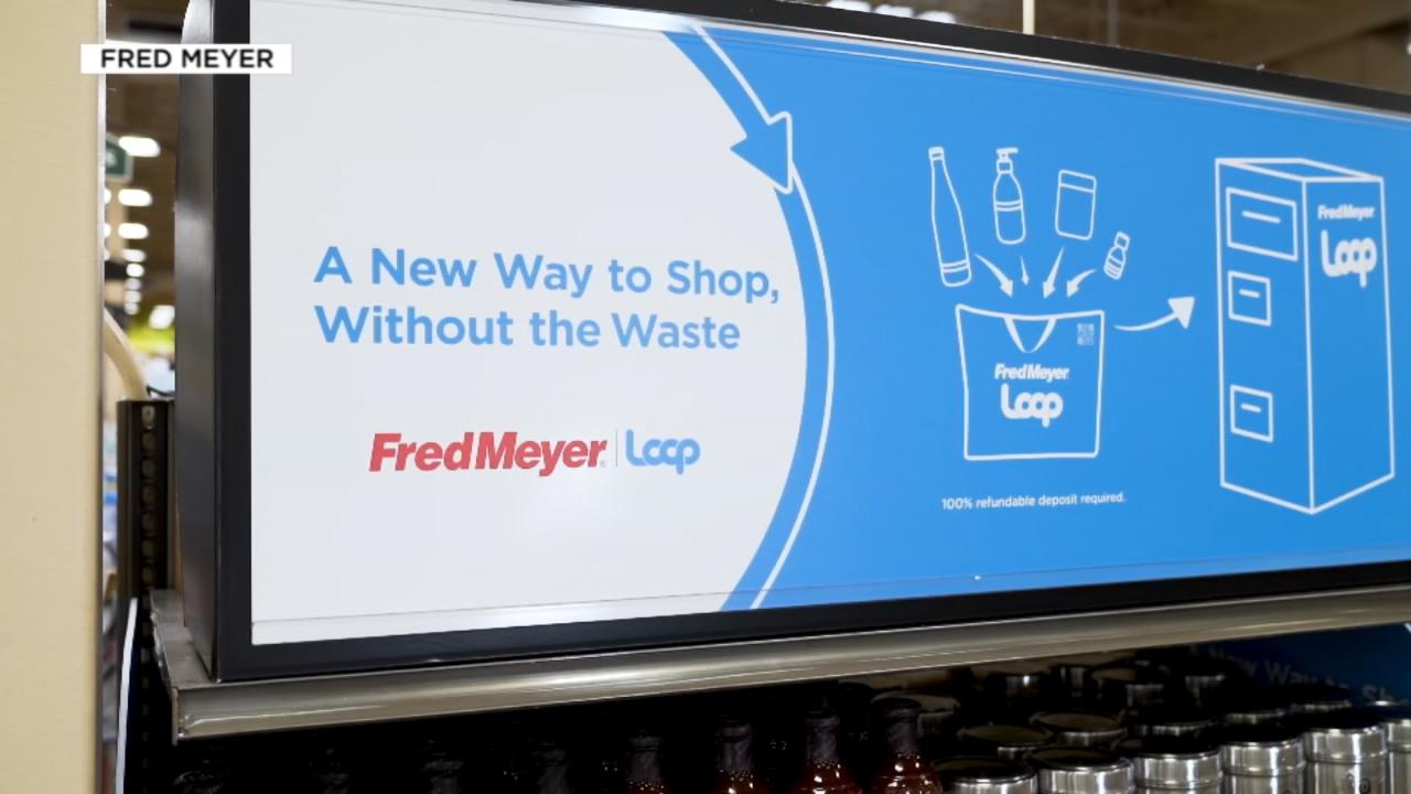 Fred Meyer stores in Portland will sell products with reusable