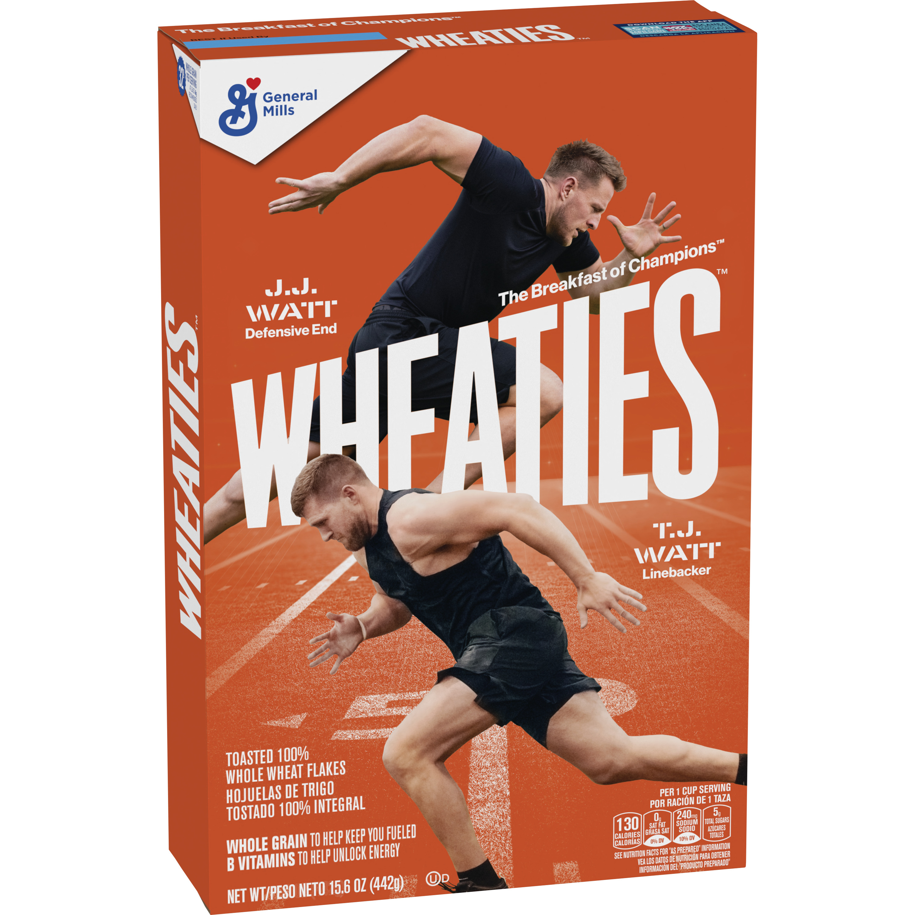 T.J. and J.J. Watt make history as the first brothers to share the cover of  a Wheaties box 