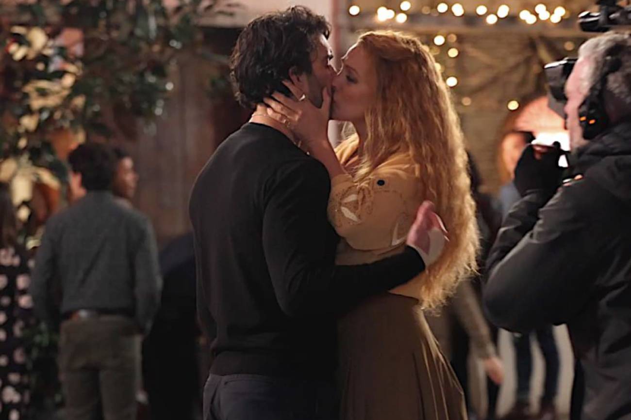 Blake Lively, molesta con Justin Baldoni por un beso que duró demasiado