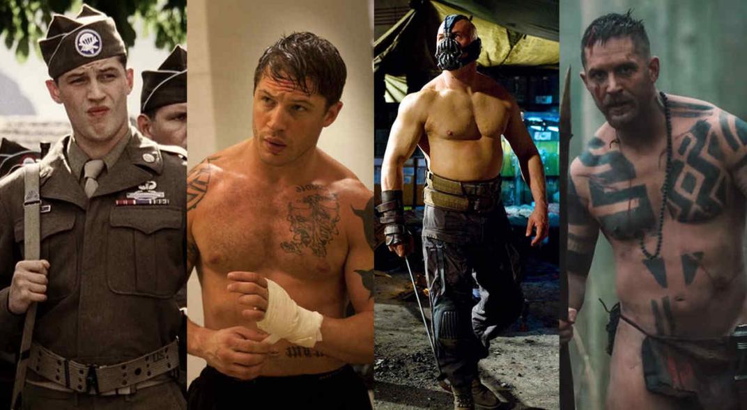 Tom Hardy habló de sus transformaciones físicas en la ficción: un dolor que  no pasa