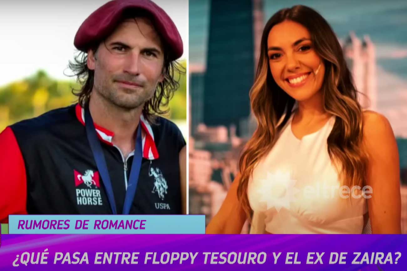 Tras los rumores de romance, Floppy Tesouro rompió el silencio sobre su  vínculo con el ex de Zaira