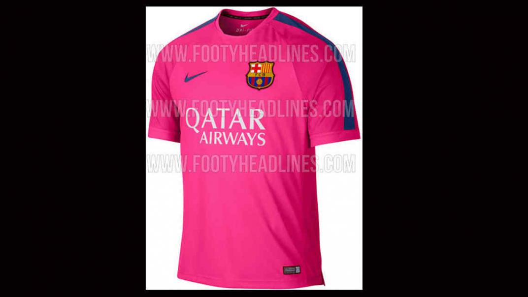 Como Boca Barcelona y Real Madrid tambien tendran sus camisetas color rosa