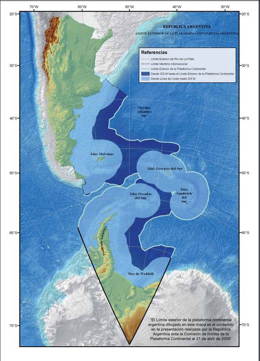 Oficialmente Así Se Ve El Nuevo Mapa Argentino El Resaltador 0453