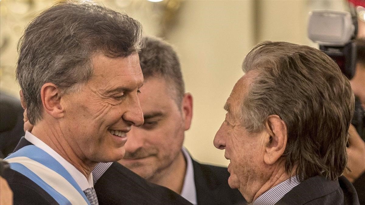 Macri reveló un secreto sobre su padre: &quot;Me pedía que me hiciera cargo de  matarlo&quot; | Política