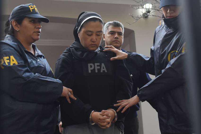 La monja japonesa Kumiko Kosaka está imputada por 7 hechos en la segunda causa. Foto: Orlando Pelichotti / Los Andes.