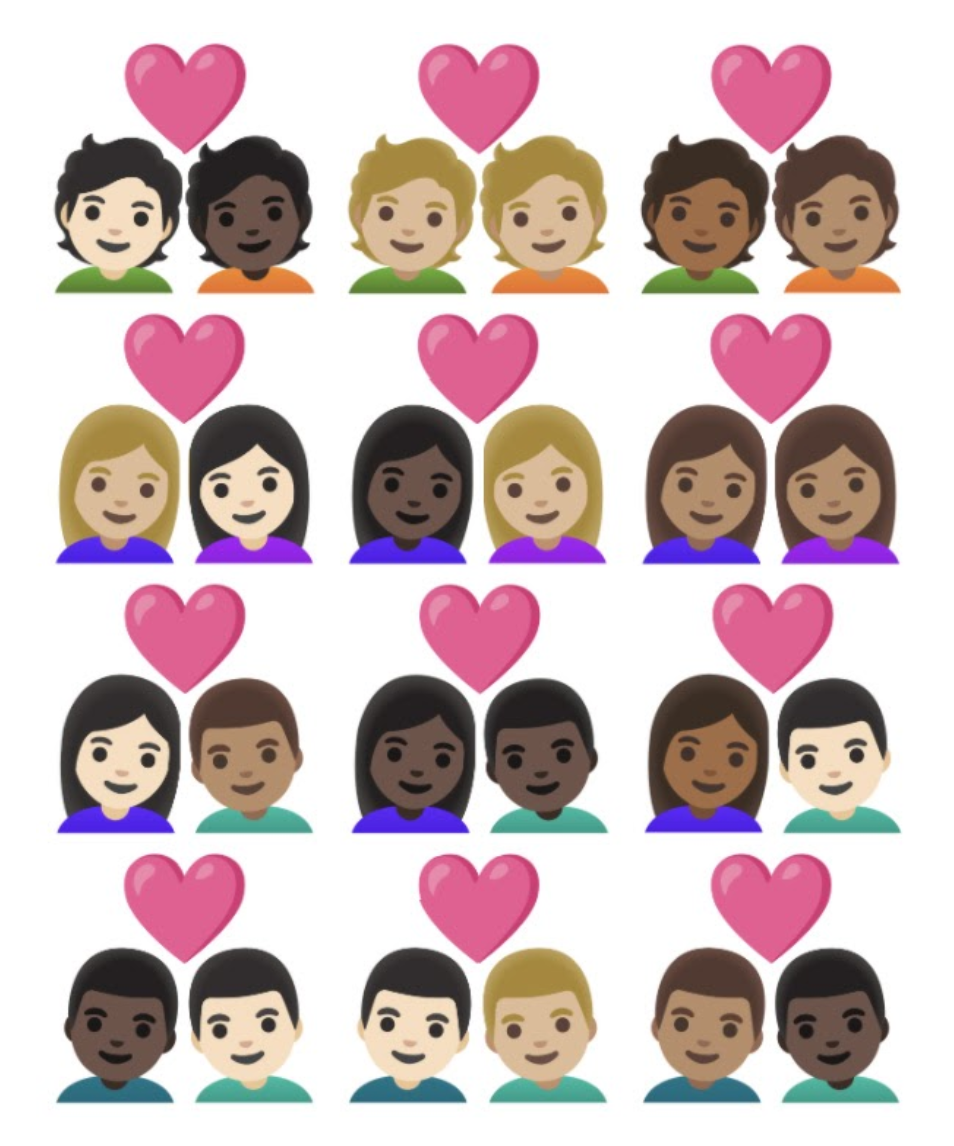 El consorcio Unicode lanzó más de 200 nuevos emojis y se incluyó la diversidad LGBTQI+. 