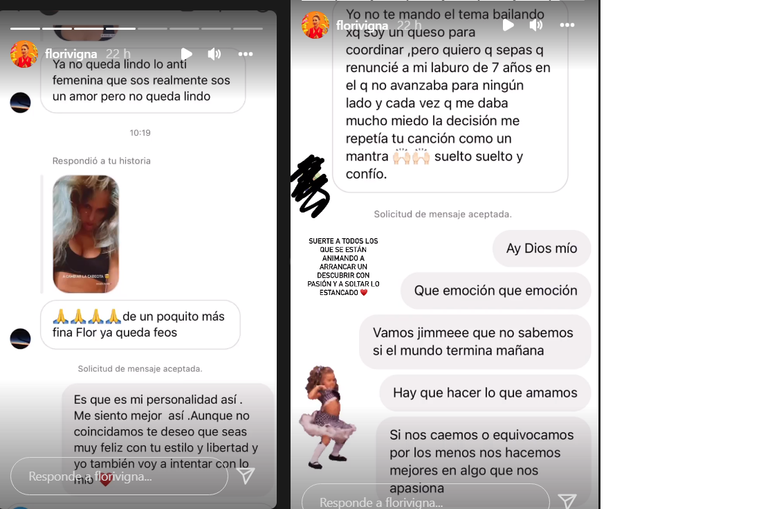 Contundente: la respuesta de Flor Vigna cuando le pidieron que sea “más  femenina”