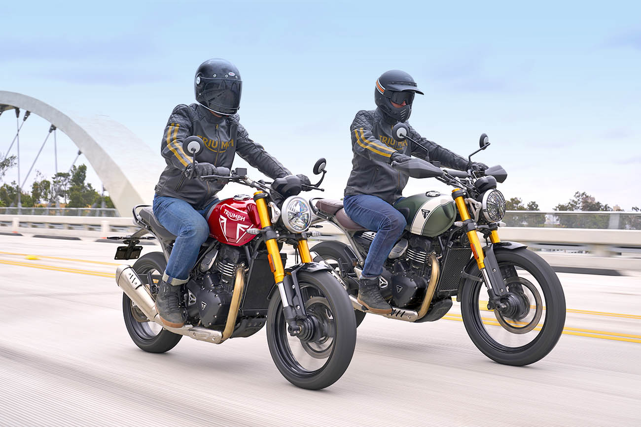 Triumph Street y Scrambler 400X: las más accesibles de la marca