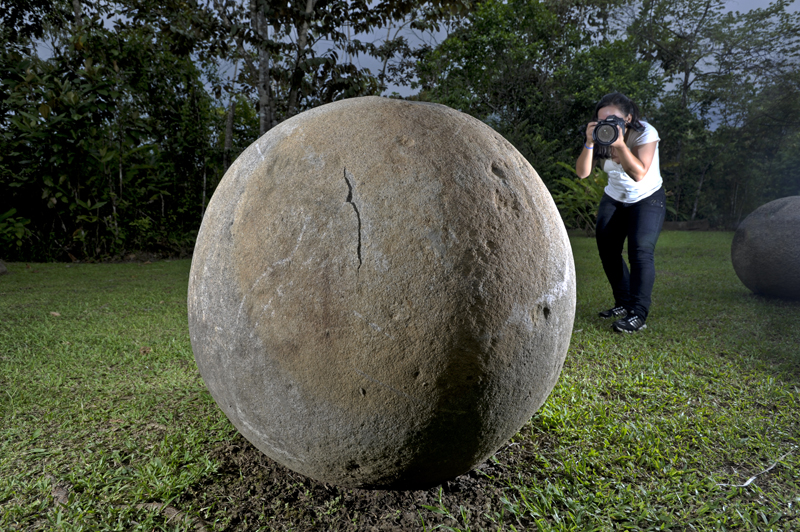 Las esferas precolombinas son un símbolo de la identidad costarricense y están en proceso de ser declaradas Patrimonio de la Humanidad por la UNESCO.