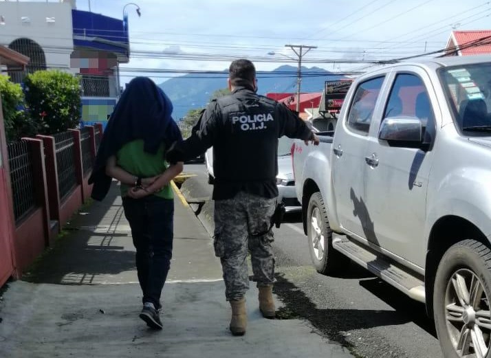 Pérez Hernández, de 42 años, fue detenido este sábado como sospechoso de feminicidio. Foto: OIJ para LN