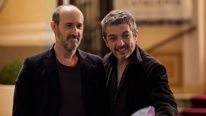 Titanes. | JAVIER CÁMARA, COMO TOMÁS, Y RICARDO DARÍN, COMO JULIÁN, SON LO PROTAGONISTAS DE TRUMAN, EL NUEVO ÉXITO DEL CINE ARGENTINO. ROMALY PARA LN