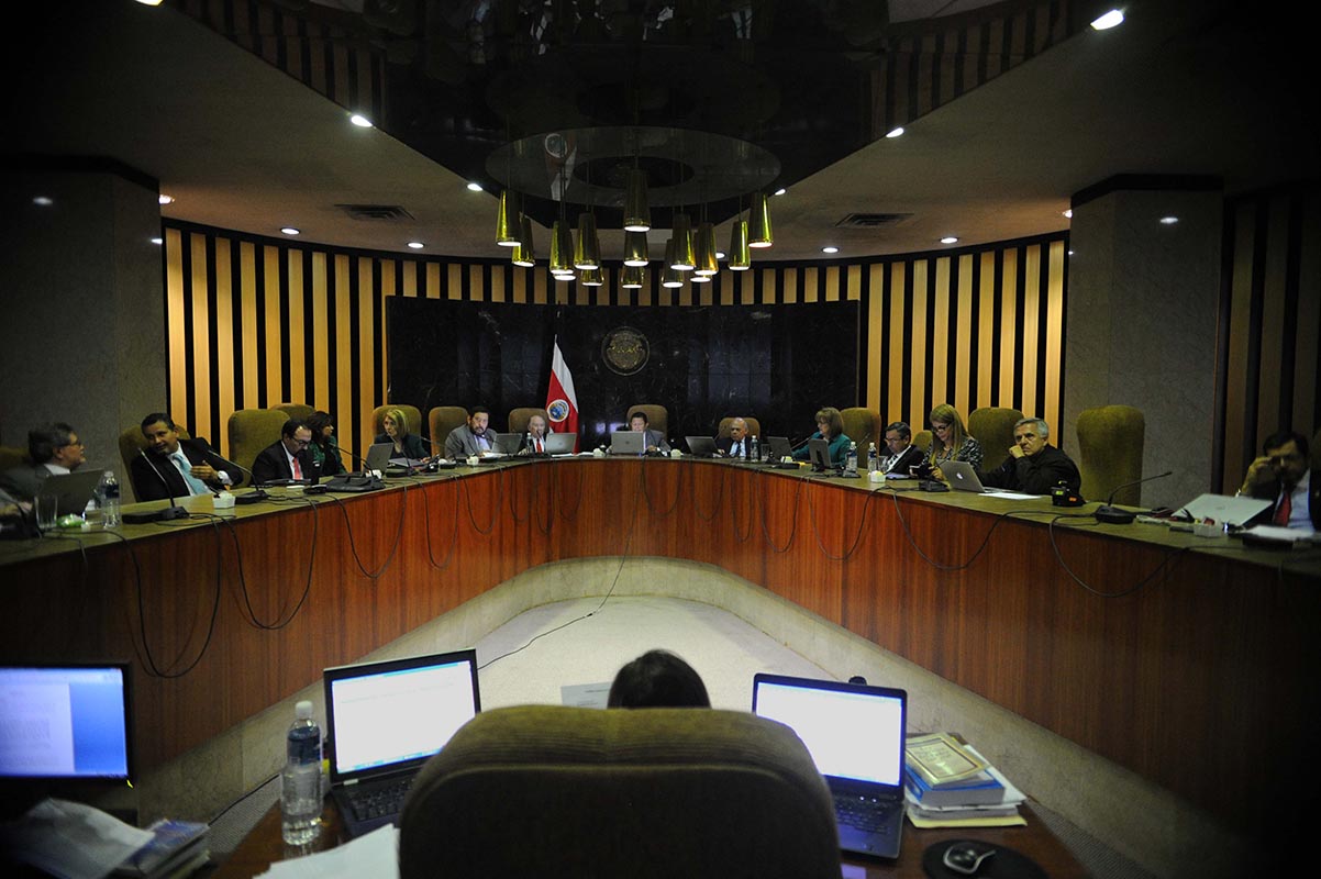 24/04/2017 Corte Suprema de Justicia. San José. Sesión de corte Plena.
Foto de: Diana Méndez.