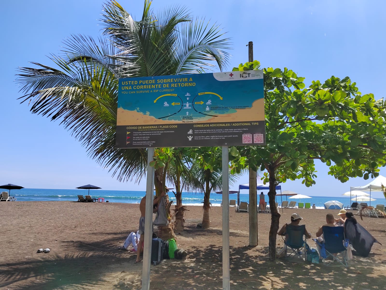 El ICT anuncia que la rotulación preventiva, acerca de las corrientes de resaca está colocadas en decenas de playas del país.