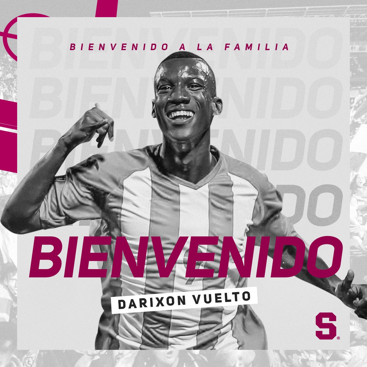 Así anunció Saprissa a Darixon Vuelto.