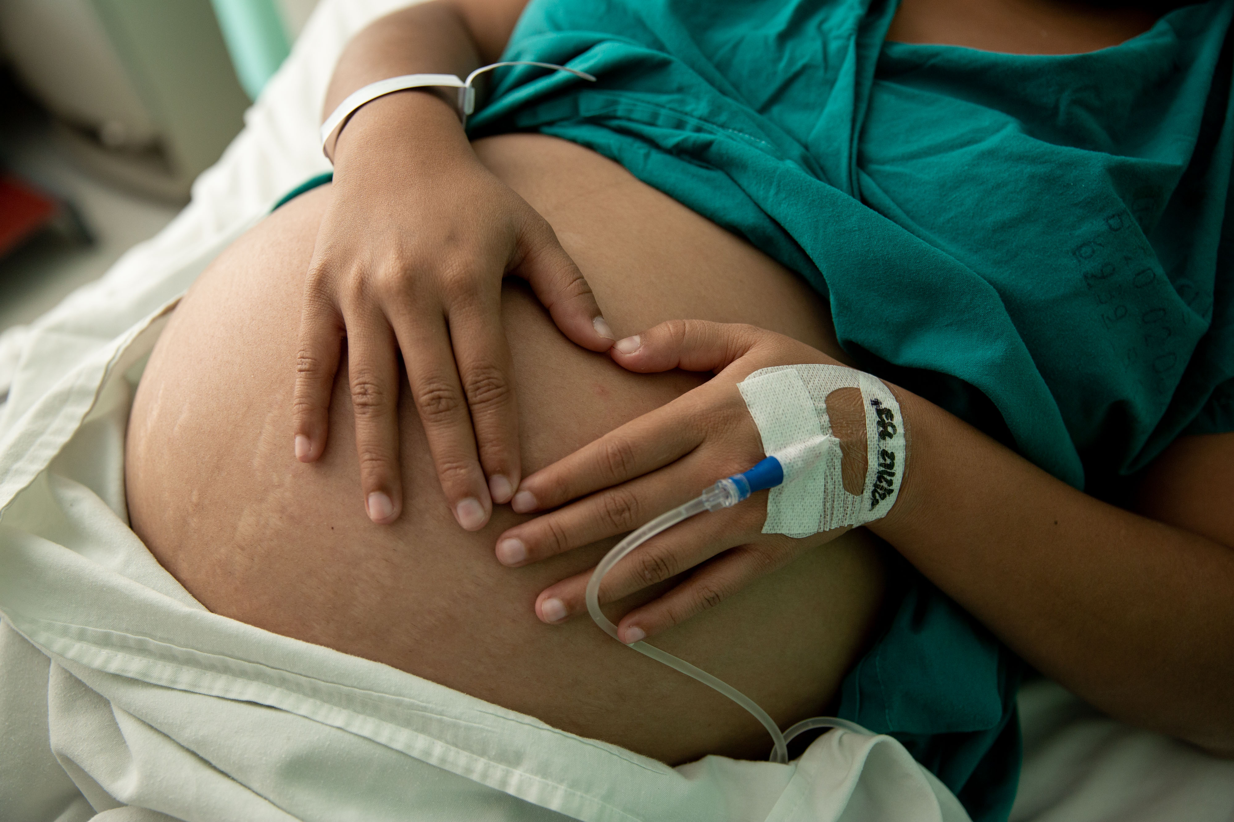 29/02/2020. Hospital Nacional de las Mujeres Adolfo Carit Eva. Hora: 11:00 a.m. Niños que nacieron hoy 29 de febrero, año bisiesto sólo celebrarán su cumpleaños en la fecha exacta cada 4 años. Fotografía Marcela Bertozzi/Agencia Ojo por Ojo