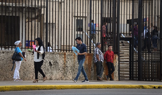 Embajada de Estados Unidos en La Habana.