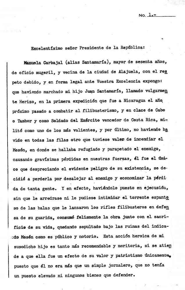 Investigación ‘revive’ a los ancestros de Juan Santamaría