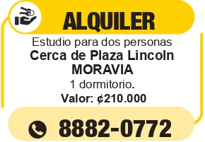 Alquiler estudio Moravia
