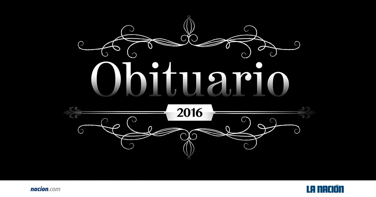 Obituarios 2016