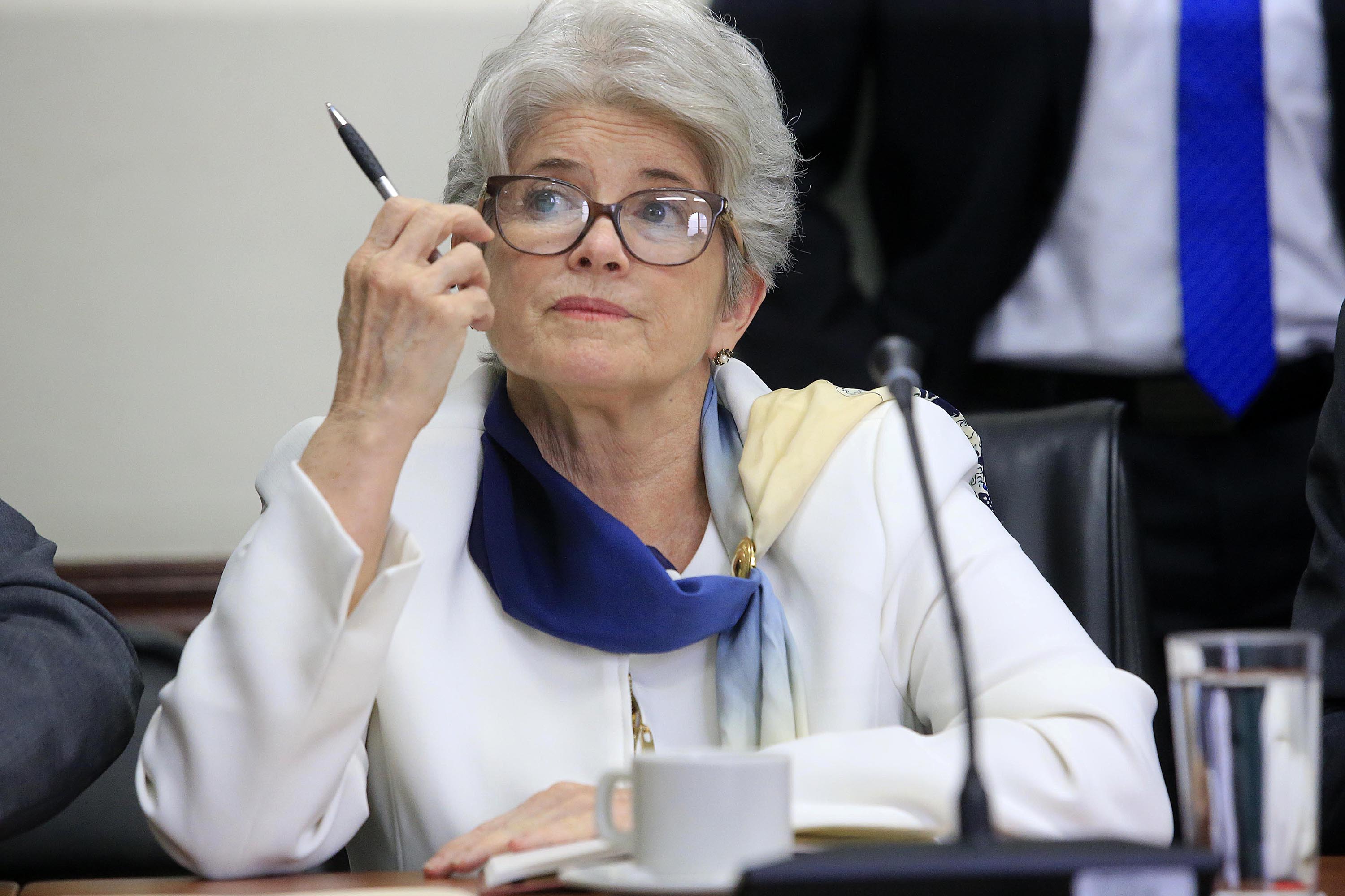 27/08/2019 Asamblea Legislativa. La ministra de Hacienda, Rocío Aguilar, comparceció ante la Comisión de Hacendarios. Foto: Rafael Pacheco