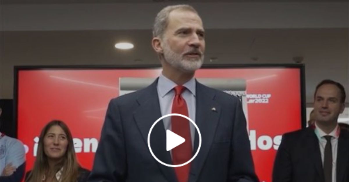 Felipe VI
Rey de España
Mundial de Qatar 2022
24 de noviembre del 2022
Tomado de Fscebook
