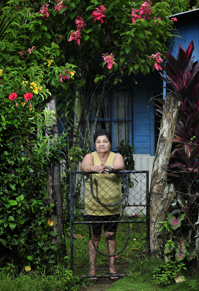 Blanca Vega vive en Pocora de Limón hace 12 años.