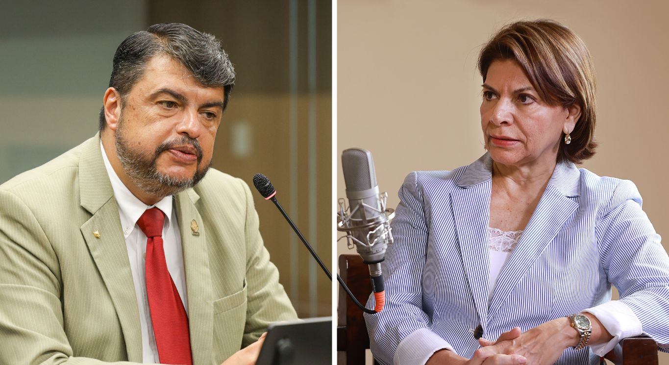 La expresidenta Laura Chinchilla afirma que desconoce al Mario Zamora que ejerce hoy como ministro de Seguridad Pública.
