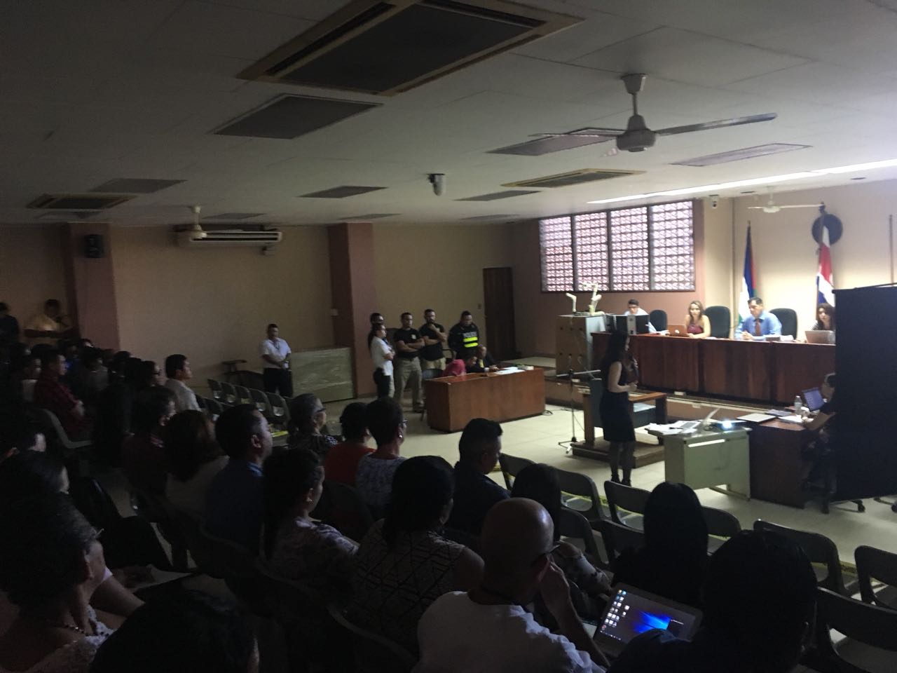 26/1/2018 La etapa de conclusiones del juicio en contra de Gerardo Ríos Mairena, sospecho de cinco homicidios en enero del 2017, comenzó este viernes. Foto: Diana Méndez