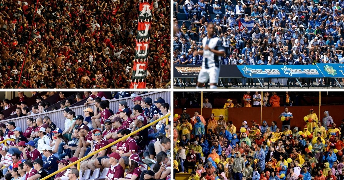 Hay aficionados que siempre iban al estadio, pero desde marzo no pueden hacerlo, por la pandemia. Fotografías: Mayela López y Diana Méndez / Archivo LN