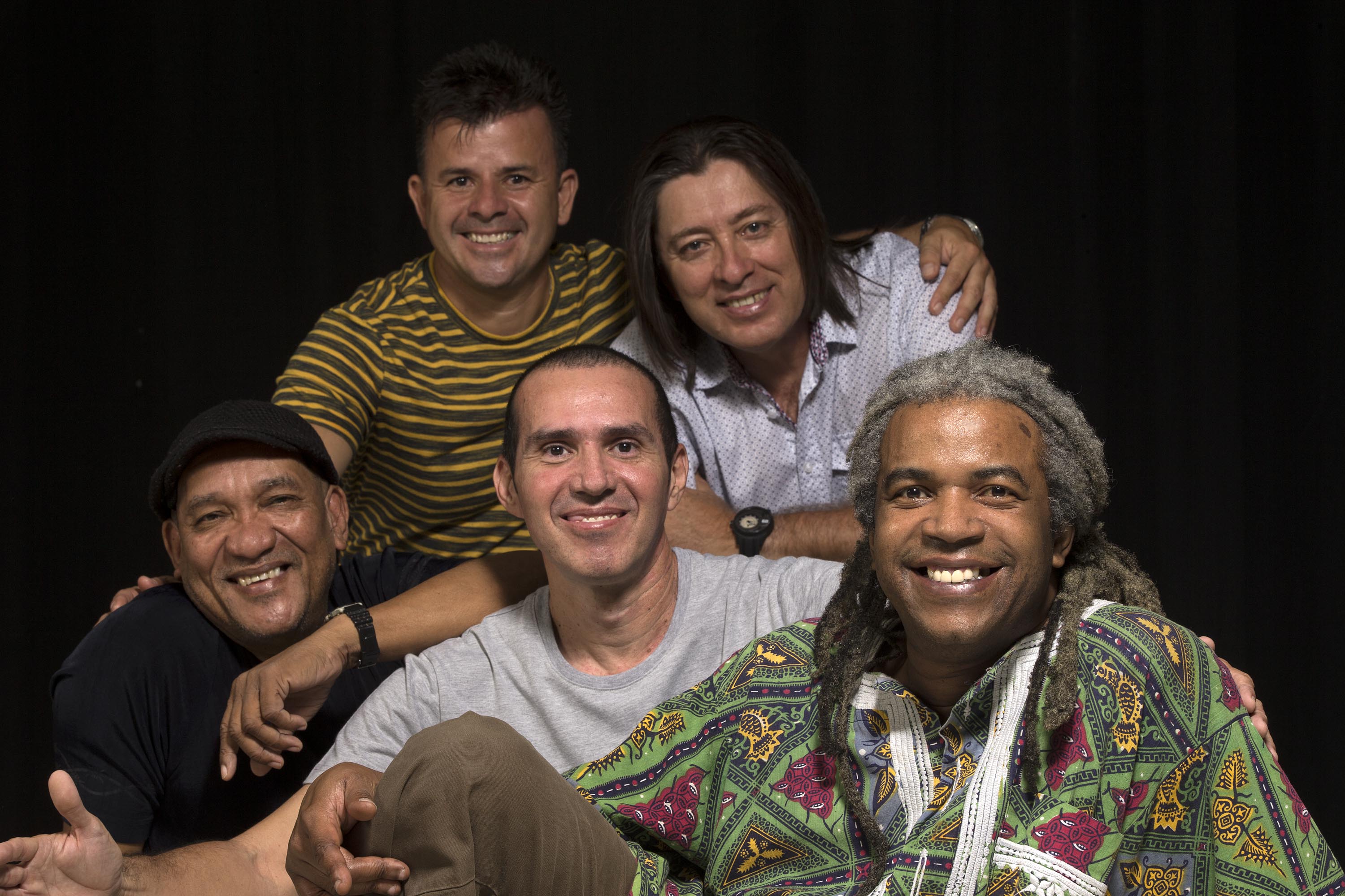 03/05/2018. Estudio GN Medios, Tibás. Hora: 10:00 a.m. MATERIAL EMBARGADO. A PUBLICARSE EN VIVA DE LA NACION EL 6 DE MAYO. Los miembros de Baby Rasta Band se reunieron de nuevo este año para ofrecer un concierto el jueves 10 de mayo en Jazz Café de Escazú y, así, recordar los éxitos que interpretaron en los 80s y 90s.
Fotos: Mayela López