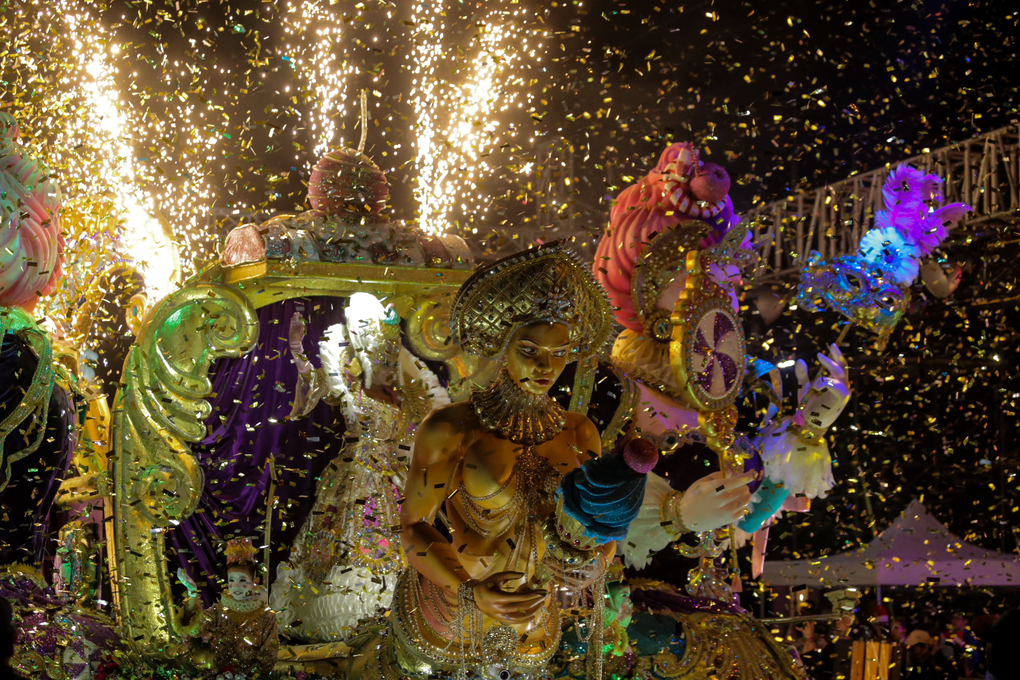 16/12/17 Festival de La Luz en San José. La carroza de la Municipalidad de San José
Fotografía: María José G. Howell.
