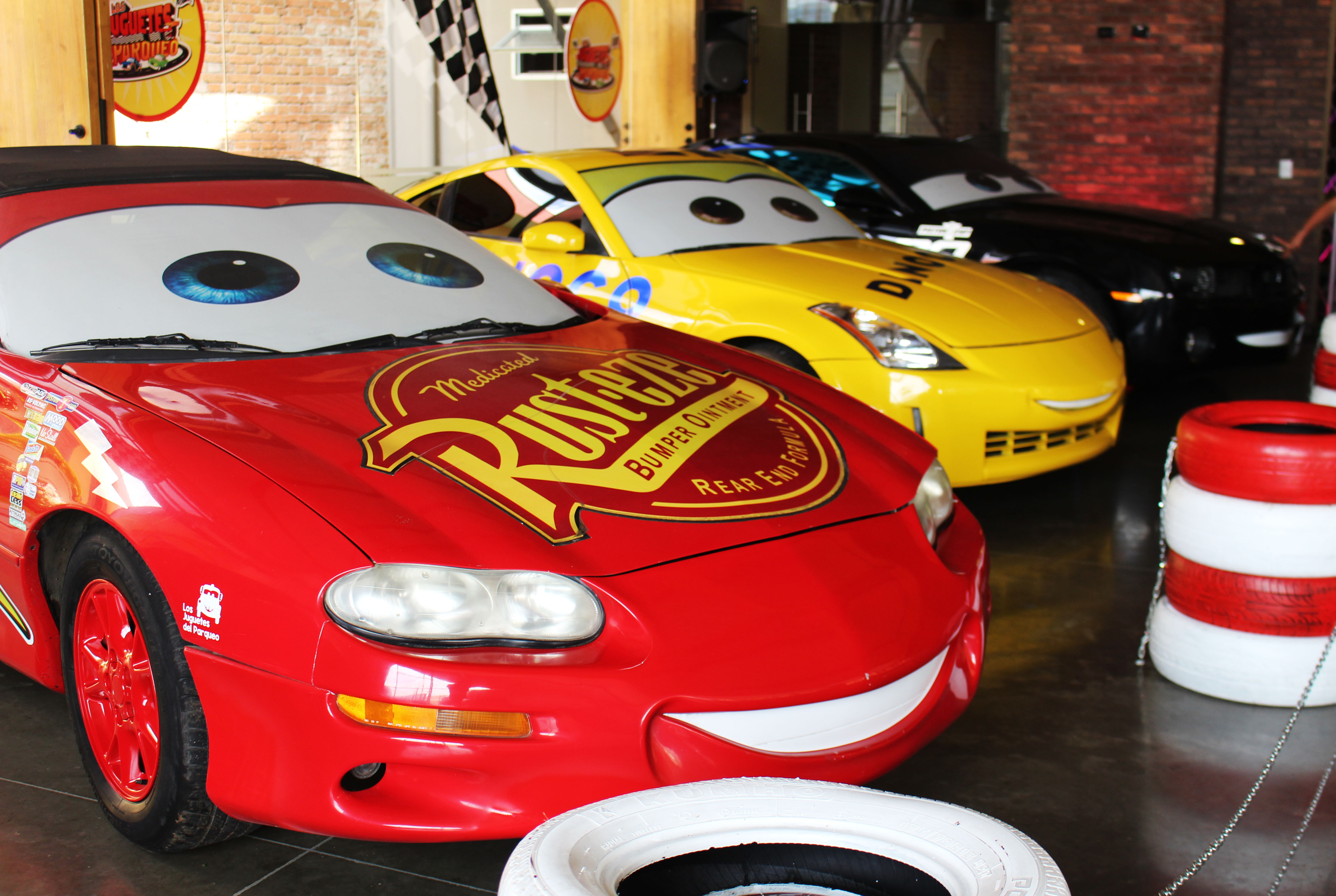 Rayo McQueen, Mate y sus amigos de 'Cars' llegaron al Museo de los Niños