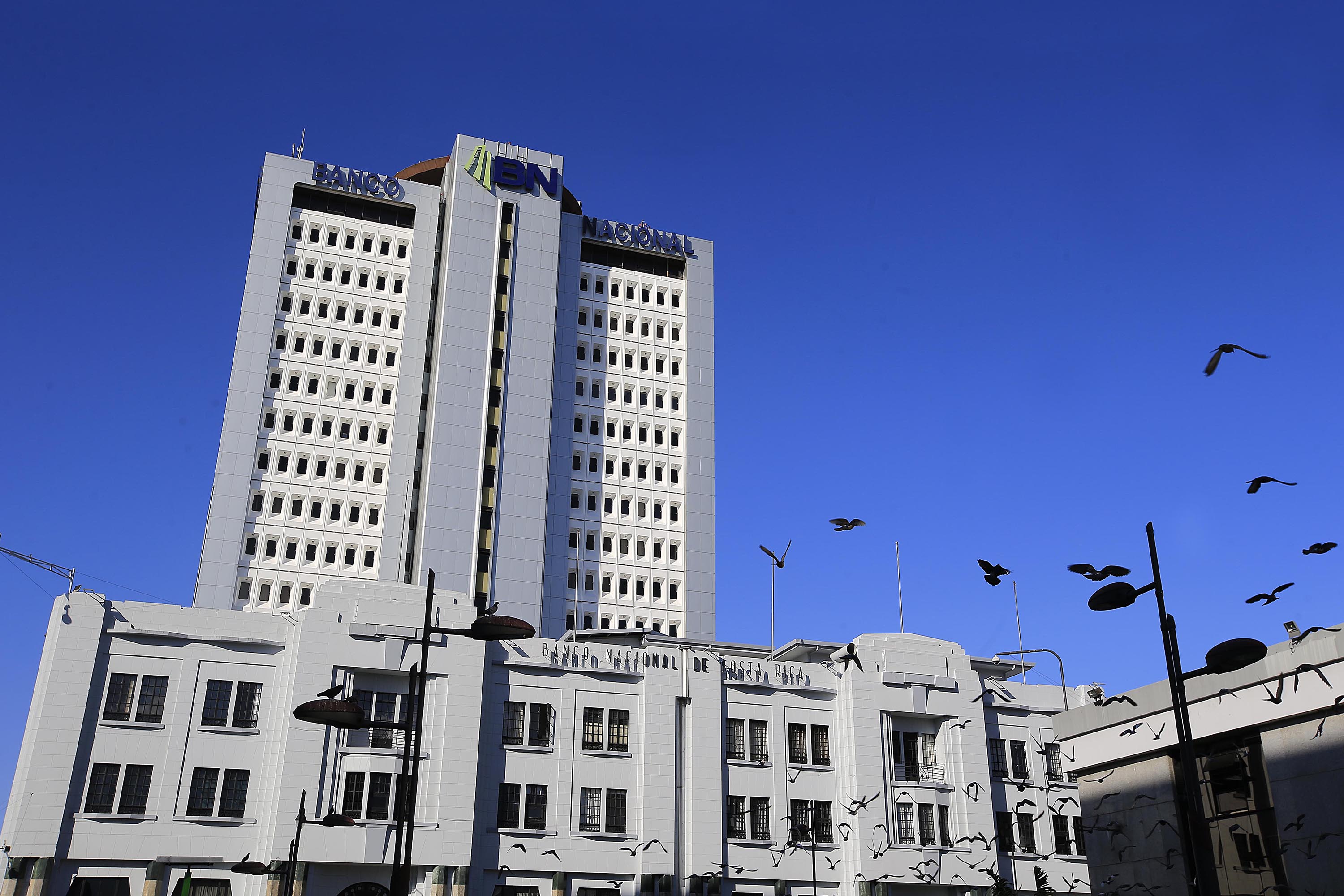 18/01/2019 San José. Banco Nacional de Costa Rica, fachada. Foto: Rafael Pacheco