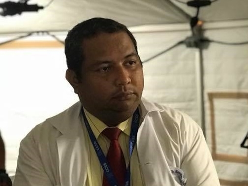 Randall Álvarez, director del Hospital Monseñor Sanabria. Foto tomada de Facebook.
