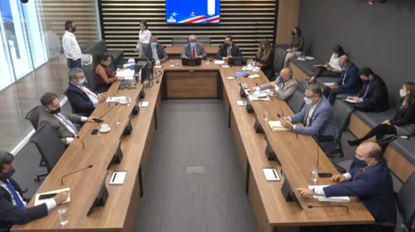 10/11/2020. La comisión de Gobierno y Administración, de la Asamblea Legislativa, dictaminó hoy la reforma al empleo público. Foto: captura de pantalla.