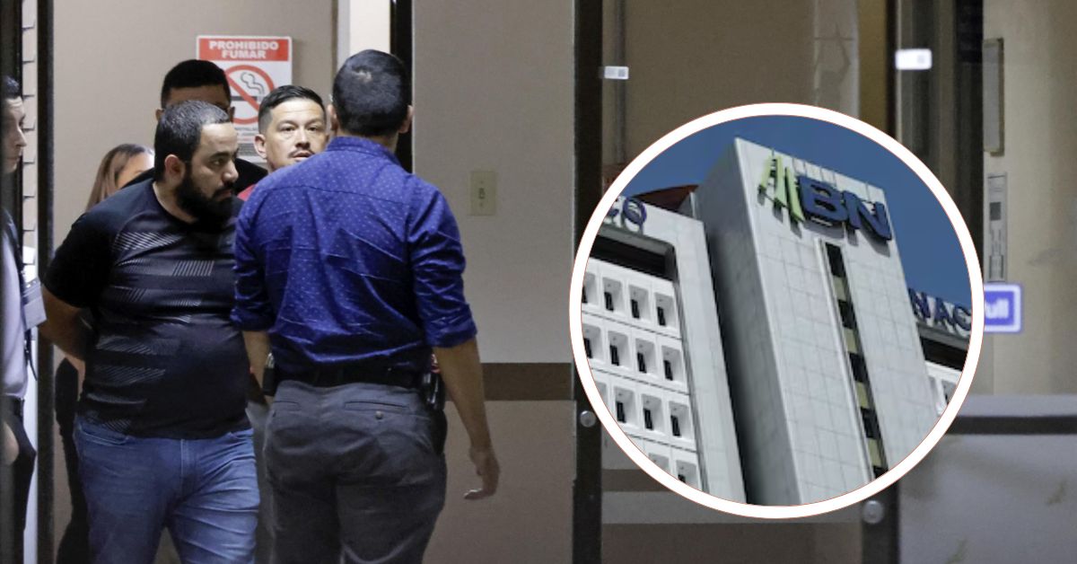 Ricardo Alonso Olivas Valle, extesorero del Banco Nacional, es el único sentenciado por el multimillonario robo a la bóveda de la entidad. La imagen corresponde a noviembre del 2023, poco antes de someterse a una audiencia de medidas cautelares en los tribunales de Goicoechea.