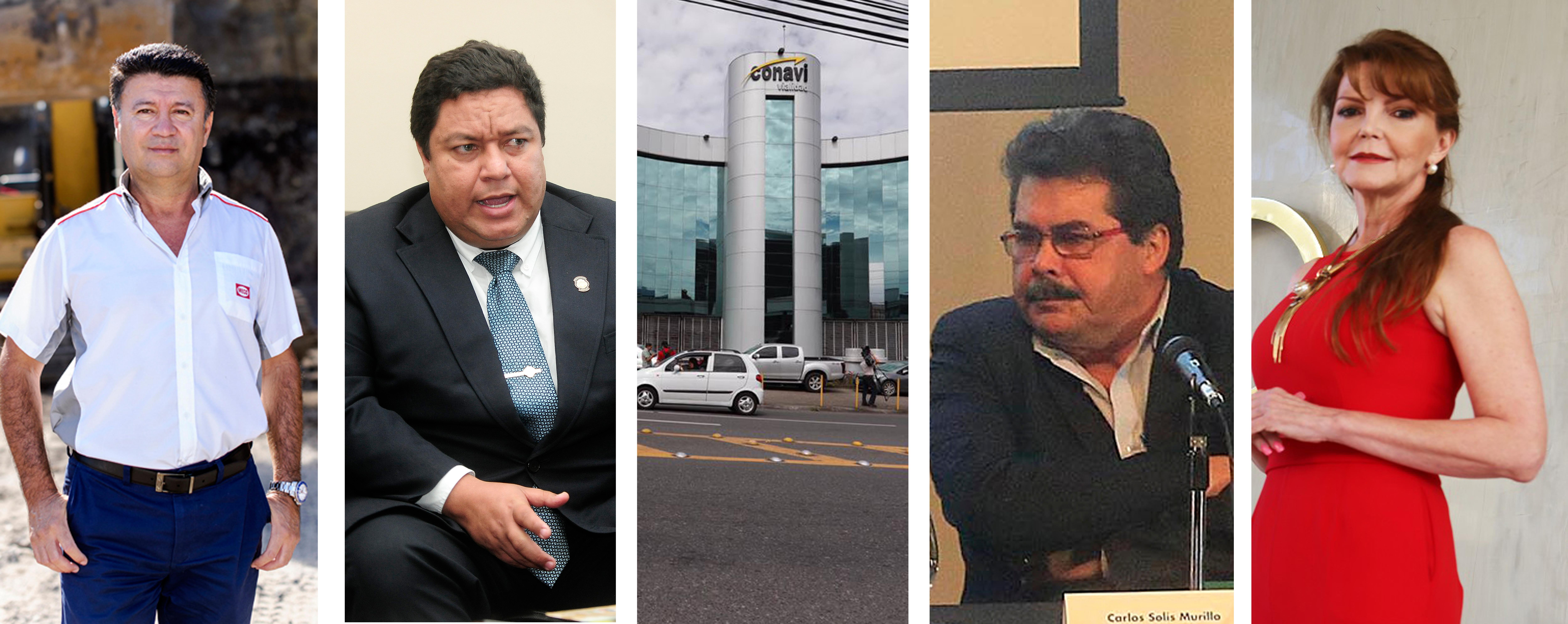 Carlos Villalta
Carlos Cerdas
Carlos Solís
Vannesa Loaiza
Mélida Solís