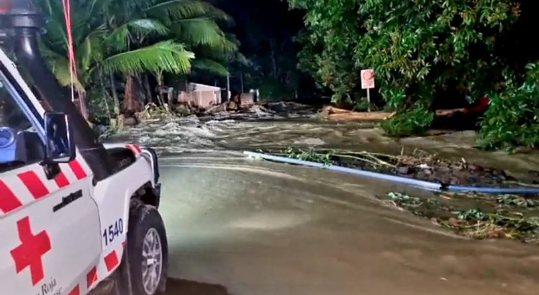 Afectaciones en San Carlos por lluvias e inundaciones. Foto Edgar Chinchilla.