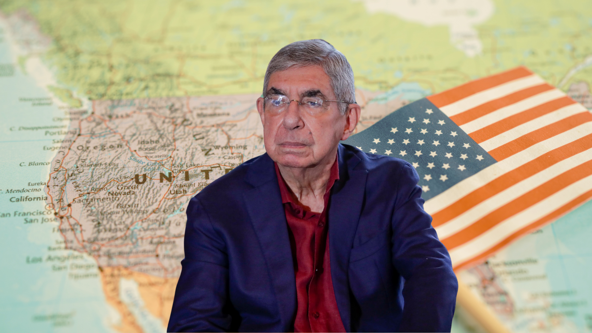 El expresidente de Costa Rica, Óscar Arias, durante una conferencia de prensa en su casa, donde se refirió a la revocación de su visa por parte de Estados Unidos sin detallar causas específicas.