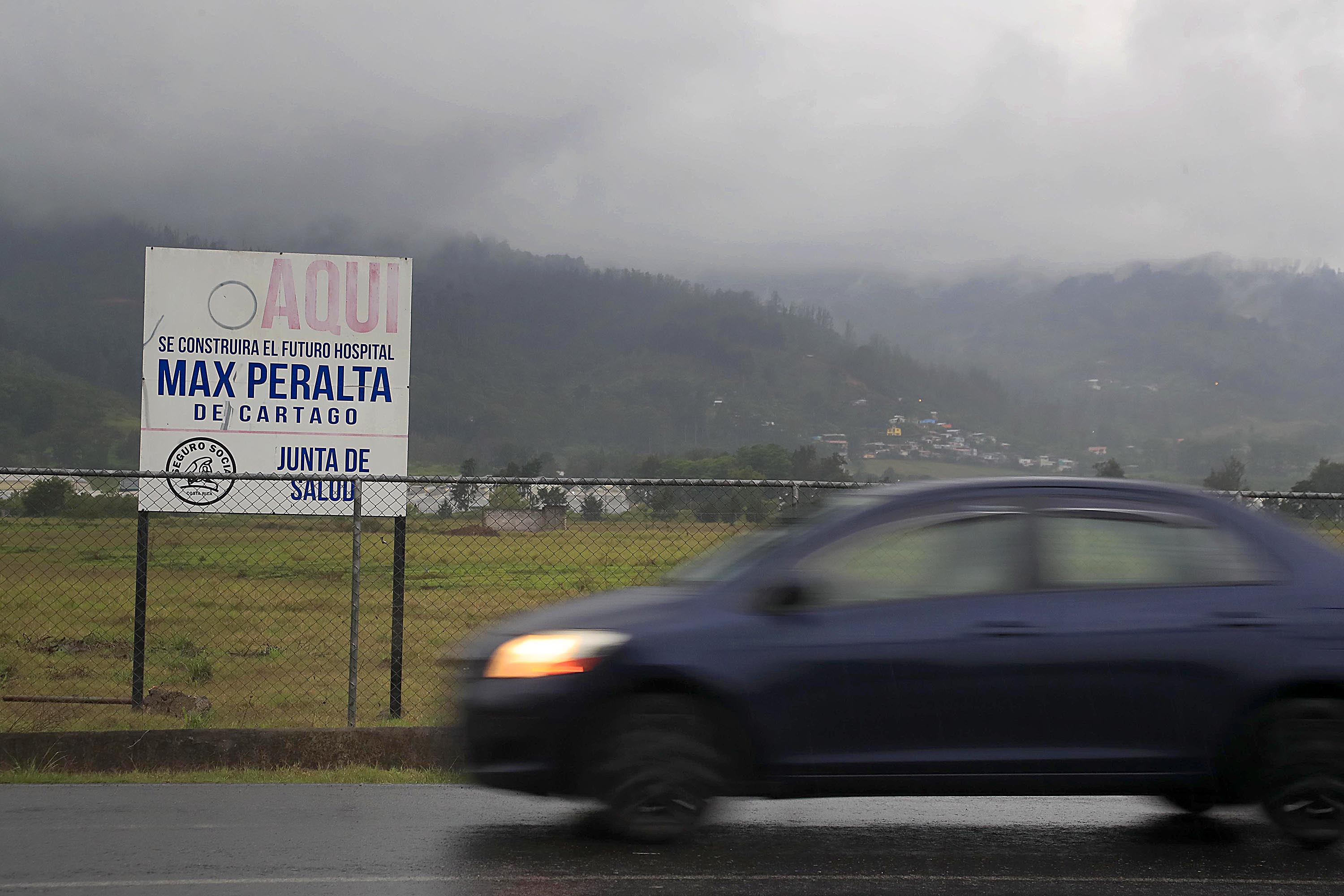 27/06/2023 Tejar del Guarco. Este es el terreno donde construiría el nuevo Hospital Max Peralta de Cartago.