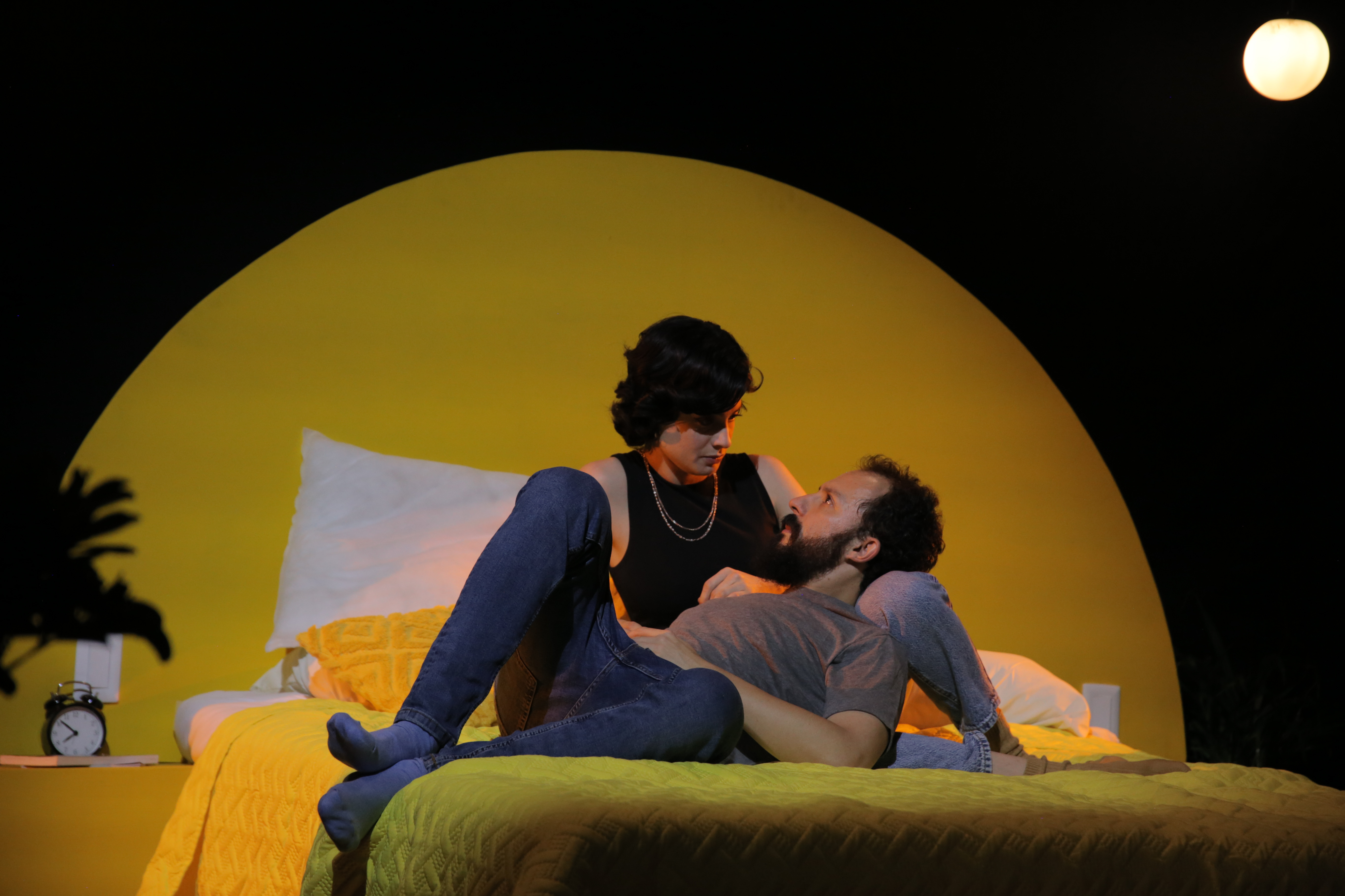 La actriz Noelia Bermúdez y Carlos Miranda dan vida a los personajes principales de Noelia y Sergio (Foto: Majo Howell)