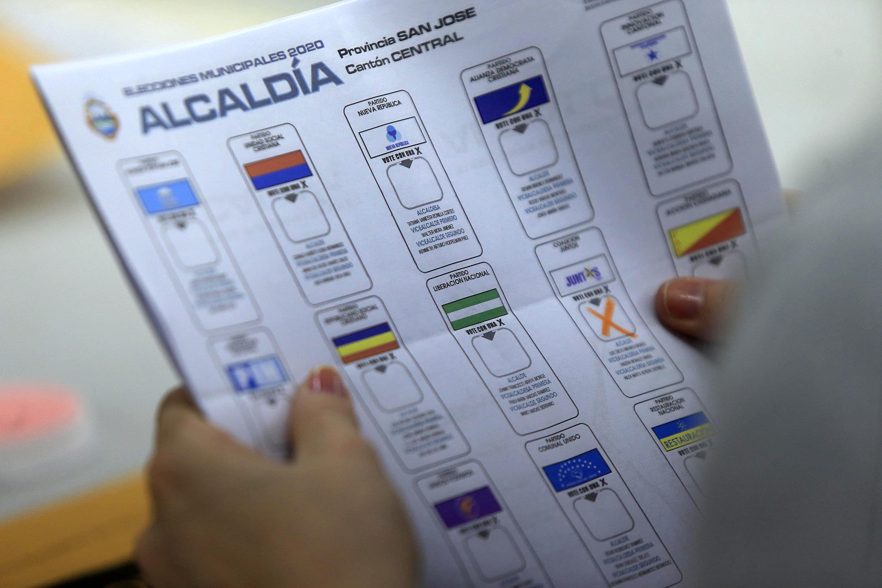 04/02/2020 Tribunal Supremo de Elecciones, San José. Conteo manual de votos de las recién pasadas elecciones municipales para elegir Alcaldes, Regidores y Síndicos. Foto: Rafael Pacheco